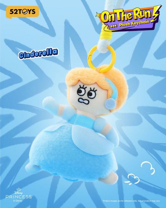 52TOYS 盲盒手辦 - 迪士尼 在逃抽象公主毛絨掛件系列