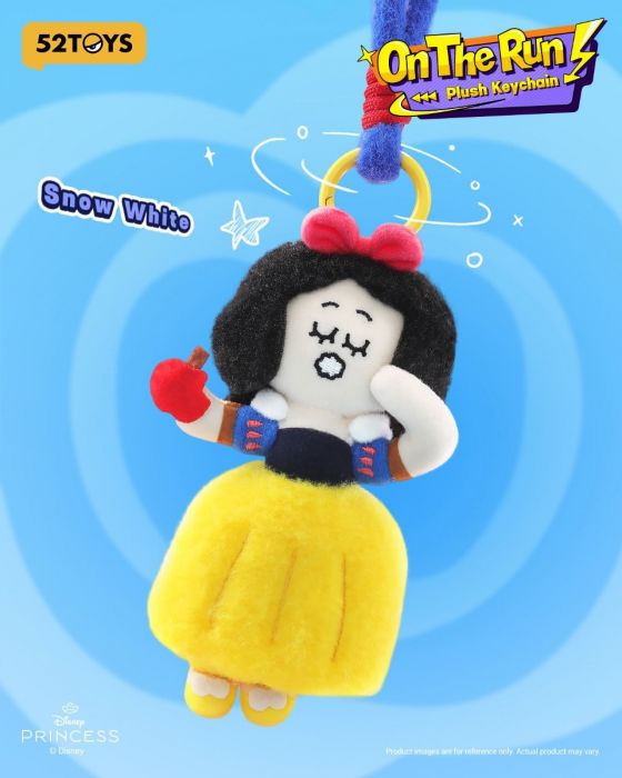 52TOYS 盲盒手辦 - 迪士尼 在逃抽象公主毛絨掛件系列