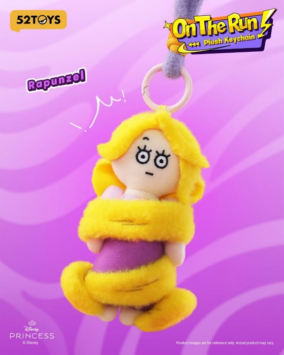 52TOYS 盲盒手辦 - 迪士尼 在逃抽象公主毛絨掛件系列