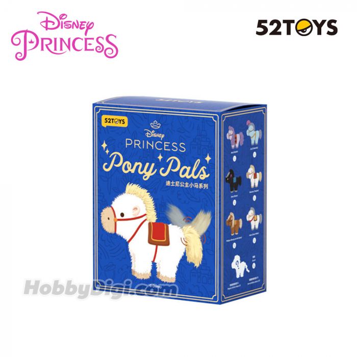 52TOYS 盲盒手辦 - 迪士尼 公主小馬毛絨吊飾系列