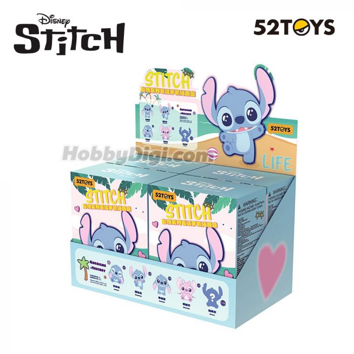 52TOYS 盲盒手辦 - 迪士尼 史迪仔毛絨公仔心情系列