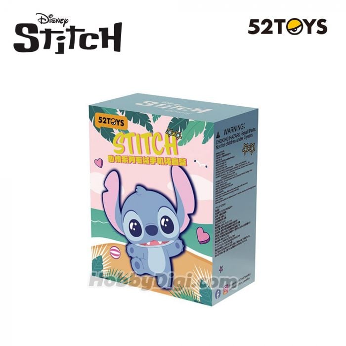 52TOYS 盲盒手辦 - 迪士尼 史迪仔毛絨公仔心情系列
