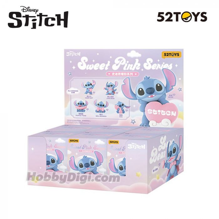 52TOYS 盲盒手辦 - 迪士尼 史迪仔 暖粉系列