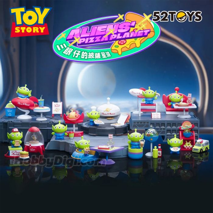 52TOYS 盲盒系列 - 迪士尼反斗奇兵 三眼仔的比薩星球系列