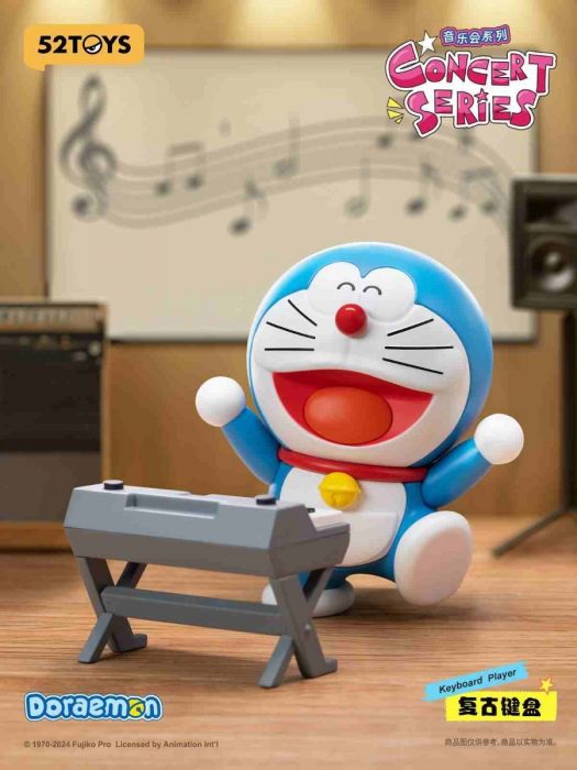 52TOYS 盲盒手辦 - 多啦A夢音樂會系列