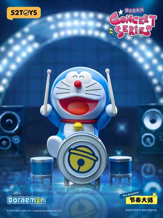 52TOYS 盲盒手辦 - 多啦A夢音樂會系列