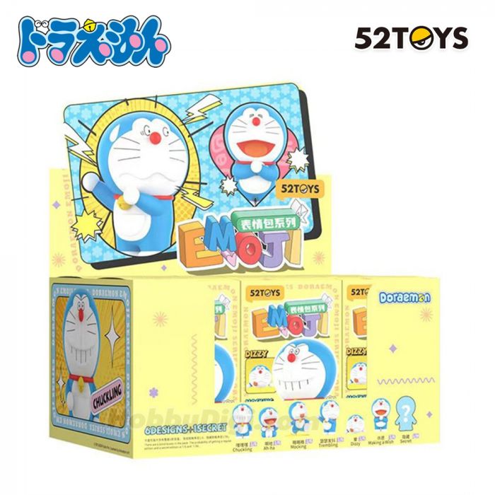 52TOYS 盲盒手辦 - 多啦A夢 表情包系列