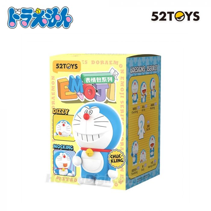 52TOYS 盲盒手辦 - 多啦A夢 表情包系列