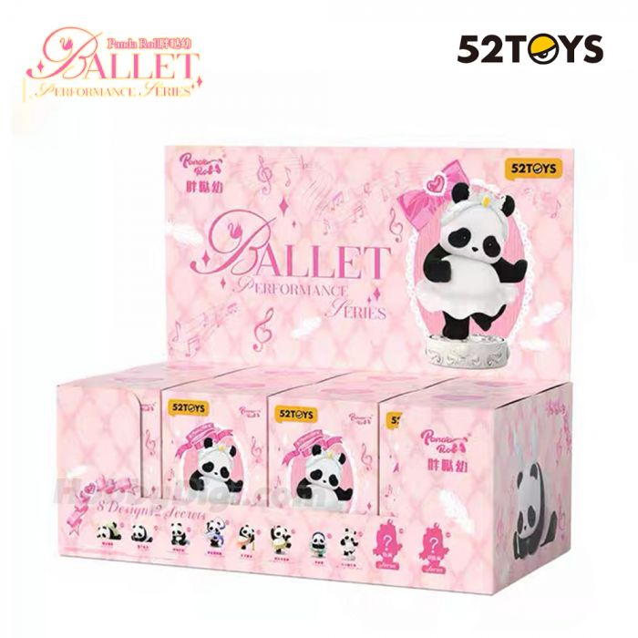52TOYS 盲盒手辦 - Panda Roll 芭蕾舞台劇系列