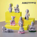 Amitofo Fo U 盲盒手辦 - 佛系 放平心態系列