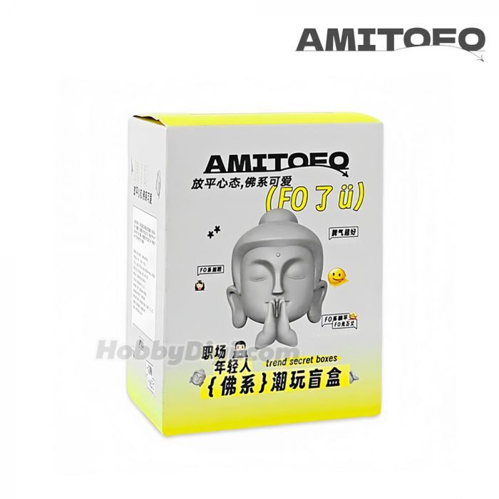 Amitofo Fo U 盲盒手辦 - 佛系 放平心態系列