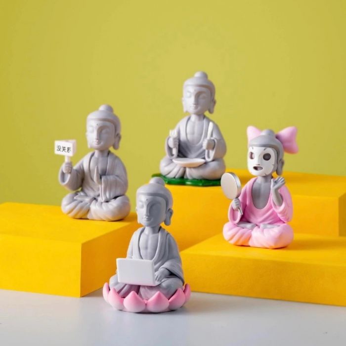 Amitofo Fo U 盲盒手辦 - 佛系 放平心態系列