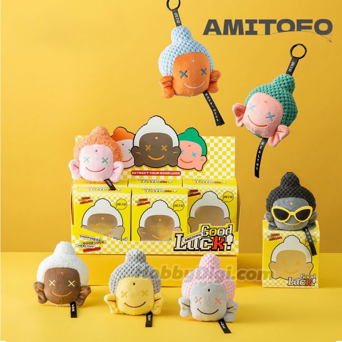 Amitofo Fo U 盲盒手辦 - 佛系 祝你好運毛絨公仔系列