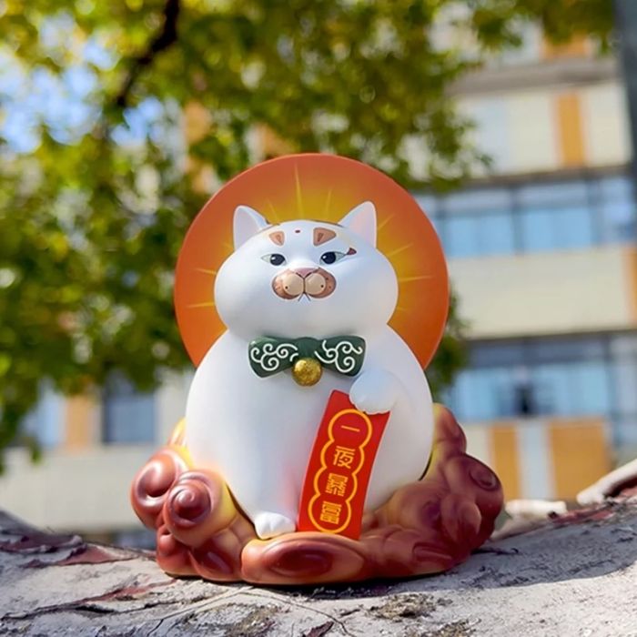 動物星球盲盒系列 - 樓樓小豬咪 胖胖貓系列 第2彈