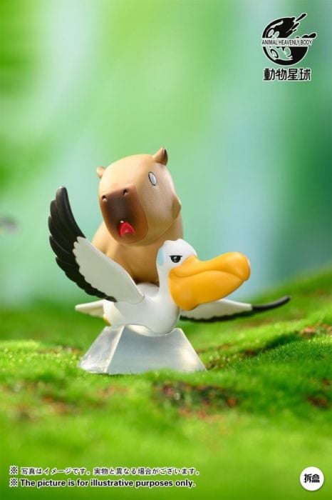 動物星球盲盒系列 - 卡皮巴拉水豚系列