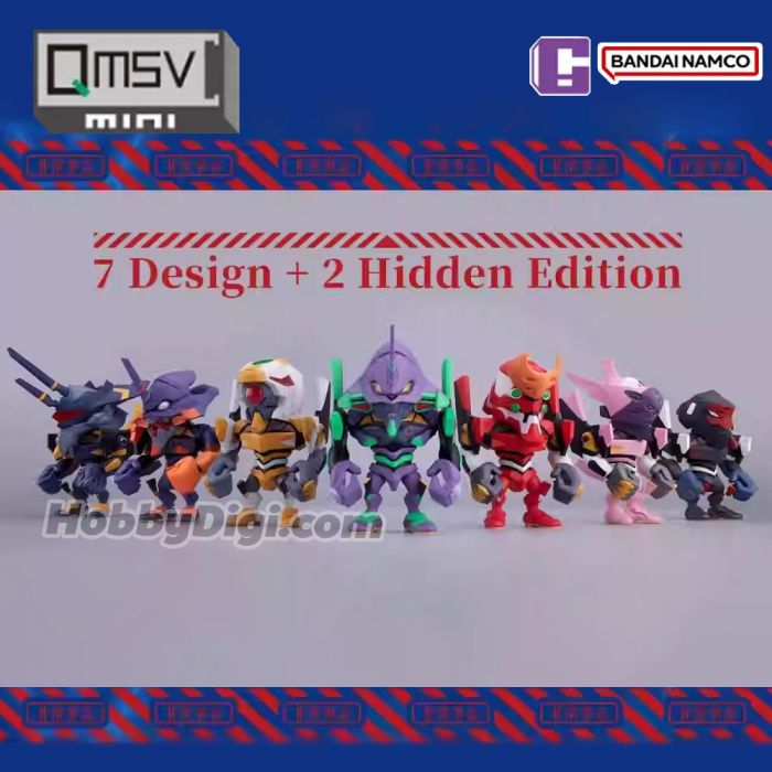 Bandai Namco 盲盒手辦 - QMSV-C 新世紀福音戰士 Vol.1