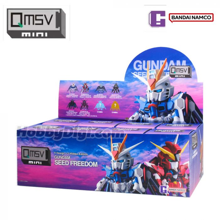 Bandai Namco 盲盒手辦 - QMSVmini 機動戰士高達SEED 自由系列
