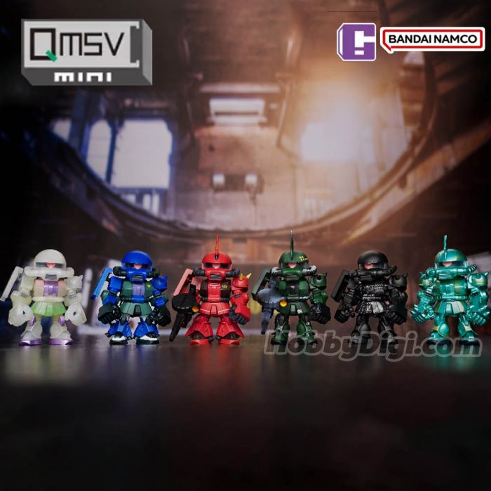 Bandai 盲盒手辦 - QMSVmini 渣古 II 變異系列