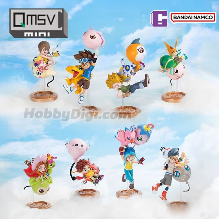 Bandai Namco X BN Figure Q 盲盒系列 - 數碼暴龍大冒險 25週年系列