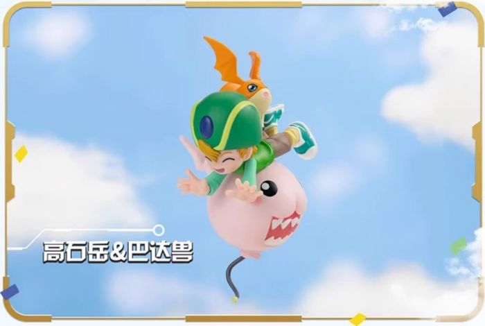 Bandai Namco X BN Figure Q 盲盒系列 - 數碼暴龍大冒險 25週年系列