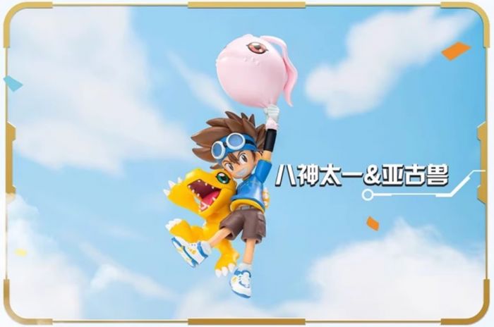 Bandai Namco X BN Figure Q 盲盒系列 - 數碼暴龍大冒險 25週年系列