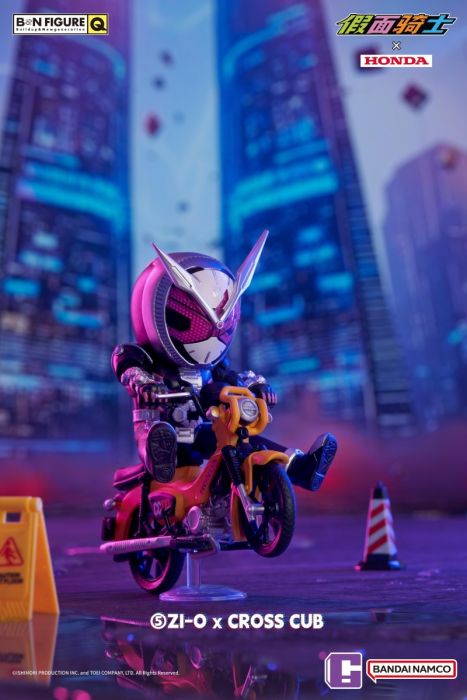 Bandai Namco X BN Figure Q 盲盒系列 - 幪面超人 X Honda電單車 系列