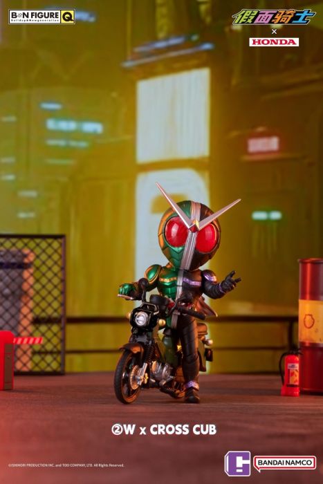 Bandai Namco X BN Figure Q 盲盒系列 - 幪面超人 X Honda電單車 系列