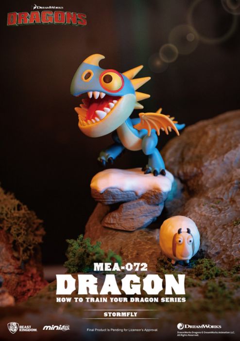 Beast Kingdom 野獸國 迷你蛋擊盲盒手辦系列 - MEA-072 馴龍記系列 無牙仔