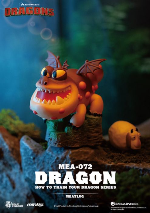 Beast Kingdom 野獸國 迷你蛋擊盲盒手辦系列 - MEA-072 馴龍記系列 無牙仔