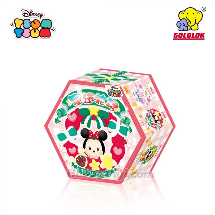Gold Lok 盲盒系列 - 迪士尼Disney Tsum Tsum 星運花環掛飾系列