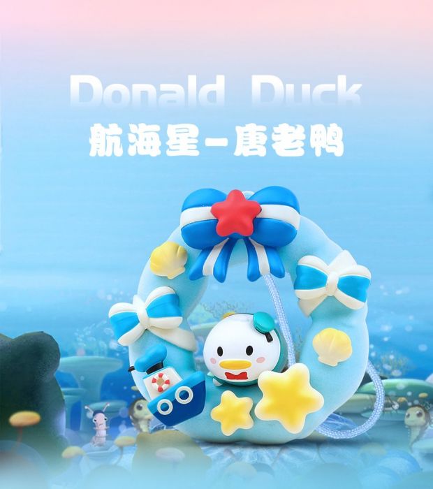 Gold Lok 盲盒系列 - 迪士尼Disney Tsum Tsum 星運花環掛飾系列