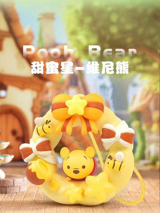 Gold Lok 盲盒系列 - 迪士尼Disney Tsum Tsum 星運花環掛飾系列