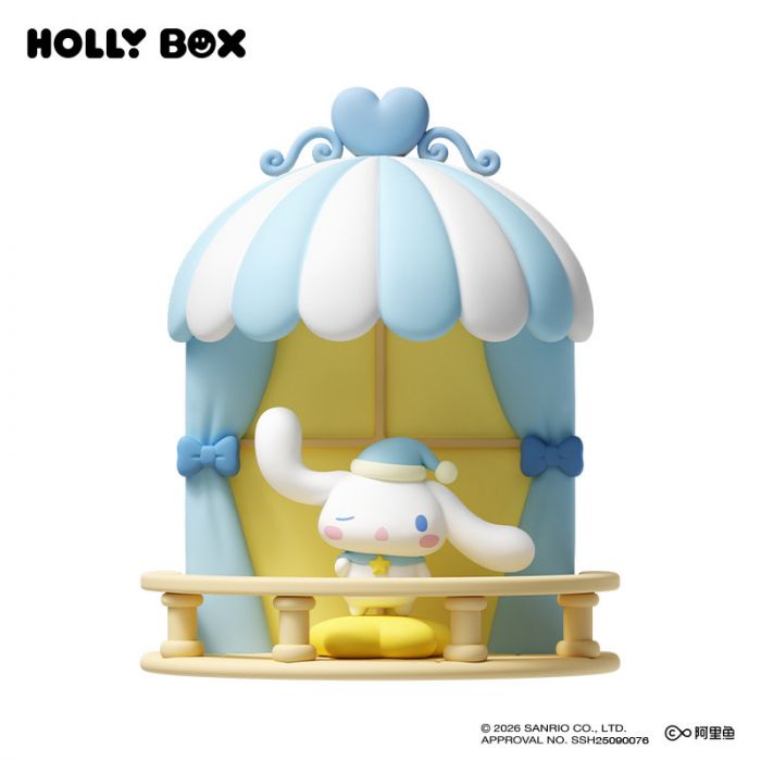Holly Box 盲盒手辦 -  Sanrio 磁石貼小露台系列