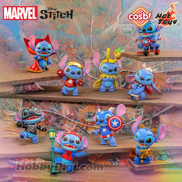 Hot Toys Cosbi 盲盒迷你珍藏人偶系列 CBX300 - Marvel X 迪士尼 史迪仔系列