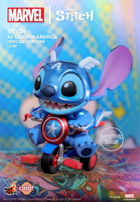 Hot Toys Cosbi 盲盒迷你珍藏人偶系列 CBX300 - Marvel X 迪士尼 史迪仔系列