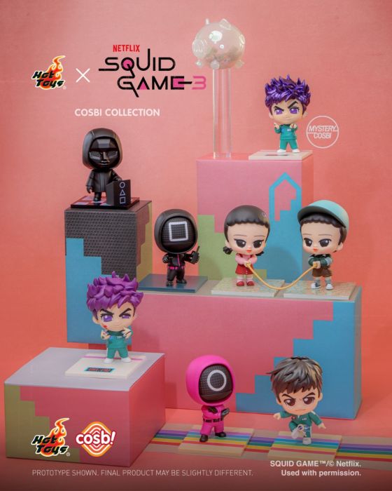 Hot Toys Cosbi 盲盒迷你珍藏人偶系列 CBX299 - Netflix 魷魚遊戲系列 2