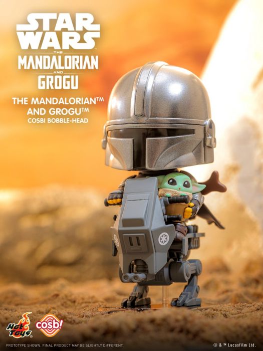 Hot Toys Cosbi 盲盒迷你珍藏人偶系列 CBX348 - 星際大戰 曼達洛人與古古系列