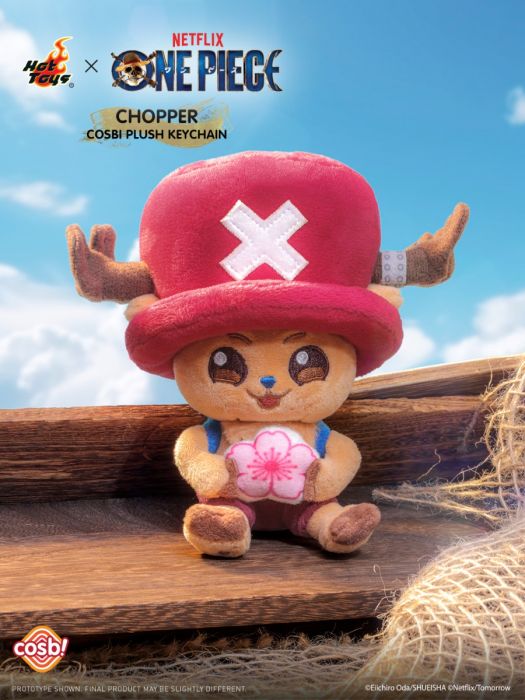 Hot Toys Cosbi 盲盒毛絨鎖匙扣系列 PPLU109N - Netflix 海賊王 喬巴系列