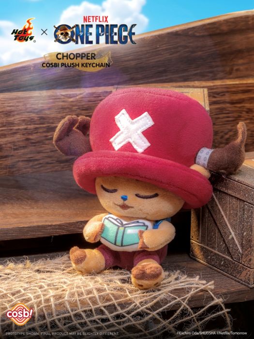 Hot Toys Cosbi 盲盒毛絨鎖匙扣系列 PPLU109N - Netflix 海賊王 喬巴系列