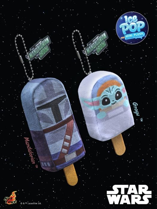Hot Toys Cosbi 盲盒毛絨鎖匙扣系列 PPLU126N - 星球大戰 Ewok 雪條系列 2