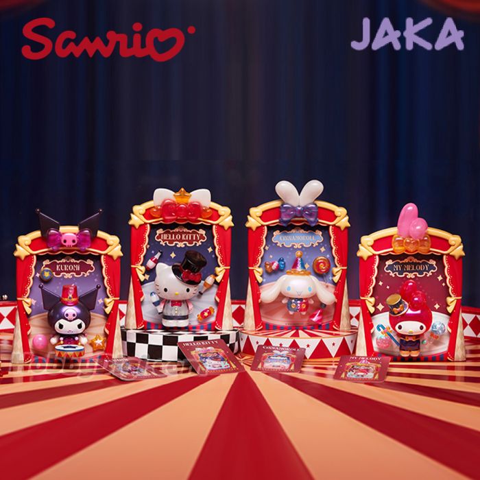 JAKA 盲盒手辦 - Sanrio 角色樂趣裝拼公仔 馬戲團系列