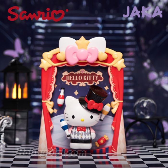 JAKA 盲盒手辦 - Sanrio 角色樂趣裝拼公仔 馬戲團系列