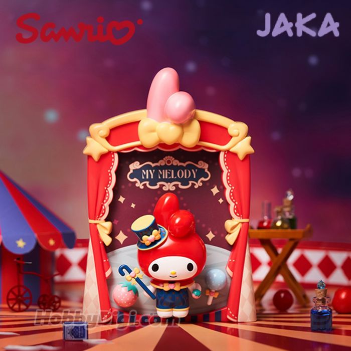 JAKA 盲盒手辦 - Sanrio 角色樂趣裝拼公仔 馬戲團系列