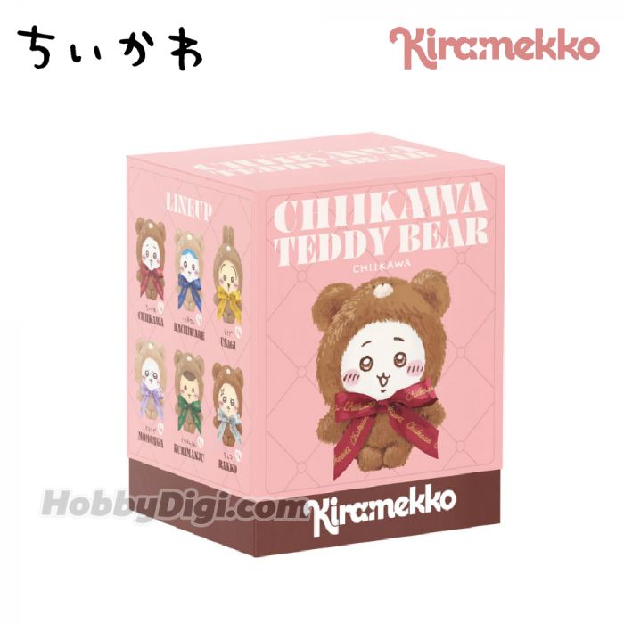 Kiramekko 盲盒 - Chiikawa 冬日限定搪膠小熊吊飾系列