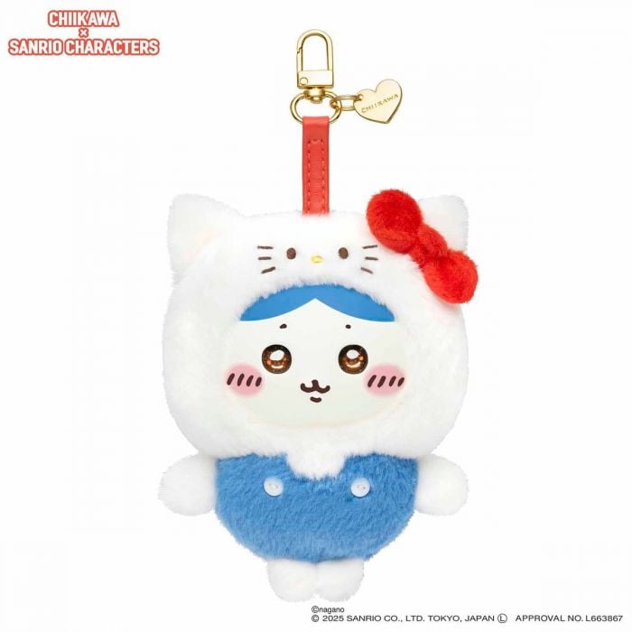 Kiramekko 盲盒 - Chiikawa X Sanrio 毛絨搪膠掛件系列