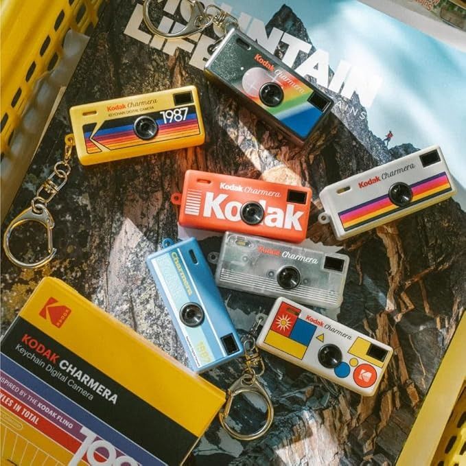 Kodak 盲盒手辦 - Charmera 數碼相機鎖匙扣系列