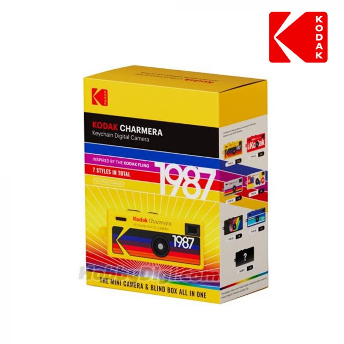Kodak 盲盒手辦 - Charmera 數碼相機鎖匙扣系列