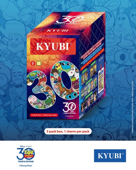 Kyubi 盲盒系列 -  Disney迪士尼 金屬收藏卡掛飾系列 6 反斗奇兵 30周年