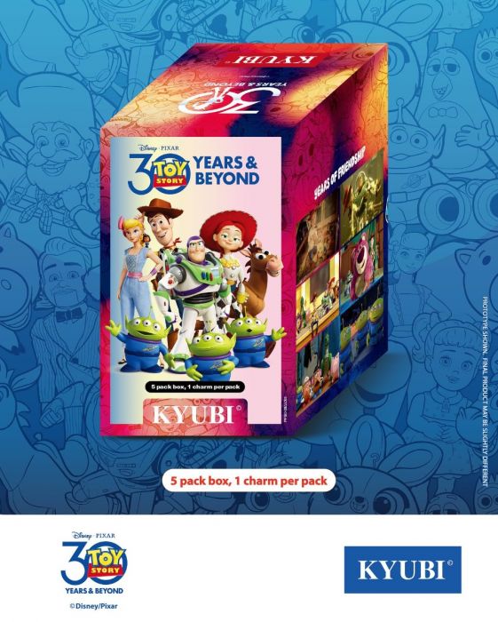 Kyubi 盲盒系列 -  Disney迪士尼 金屬收藏卡掛飾系列 6 反斗奇兵 30周年