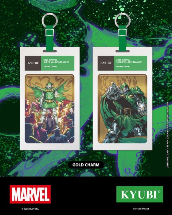 Kyubi 盲盒系列 - Marvel 金屬收藏卡掛飾系列 7 超級惡人
